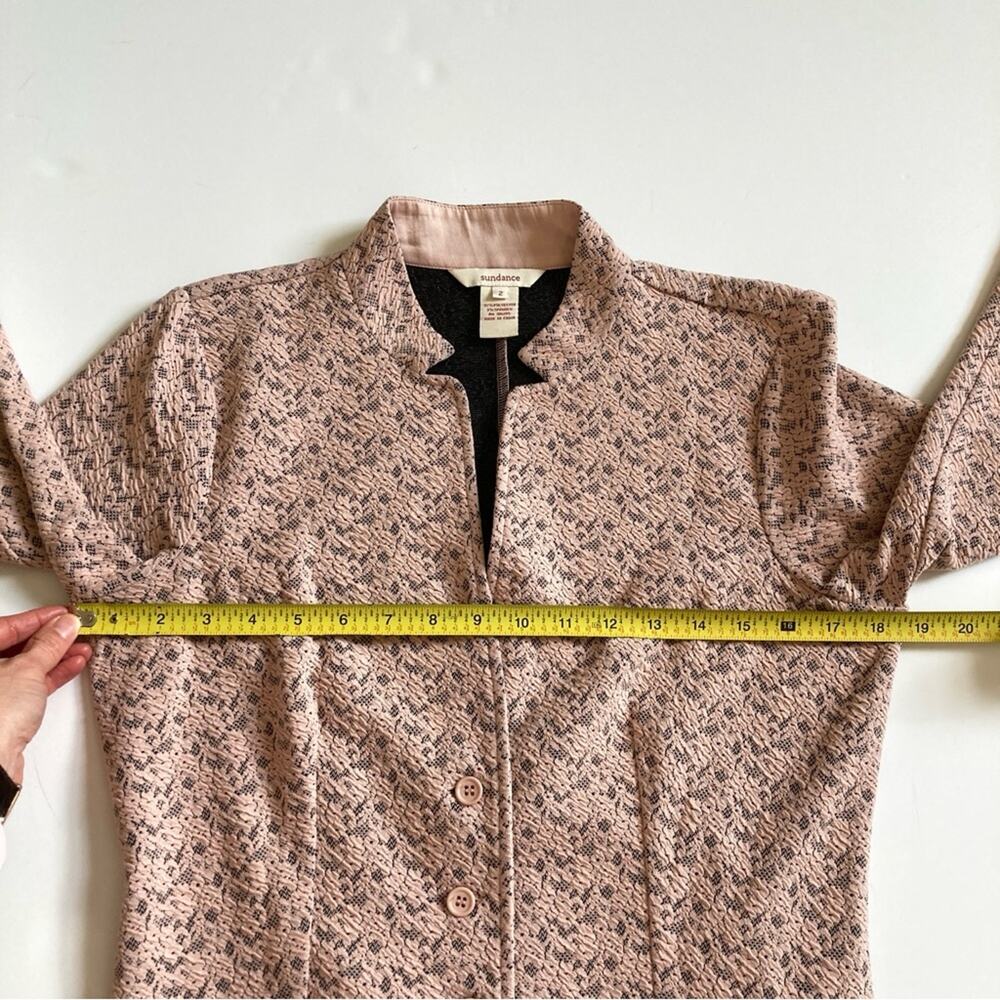 Sundance Catalog Lace Illusion Tux Blazer Jacket Size 2 - Picture 5 of 7